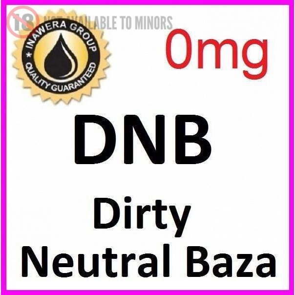 Inawera Dirty Neutral Base - Steam E-Juice | The Steamery