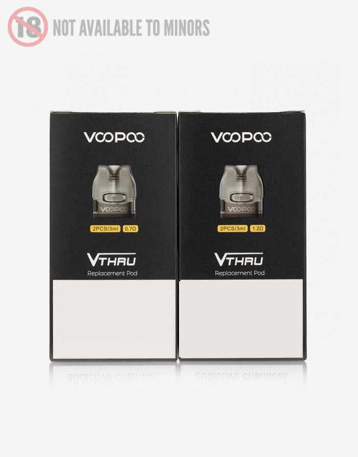Voopoo V.Thru Pod Kit Replacement Pods - Steam E-Juice | The Steamery